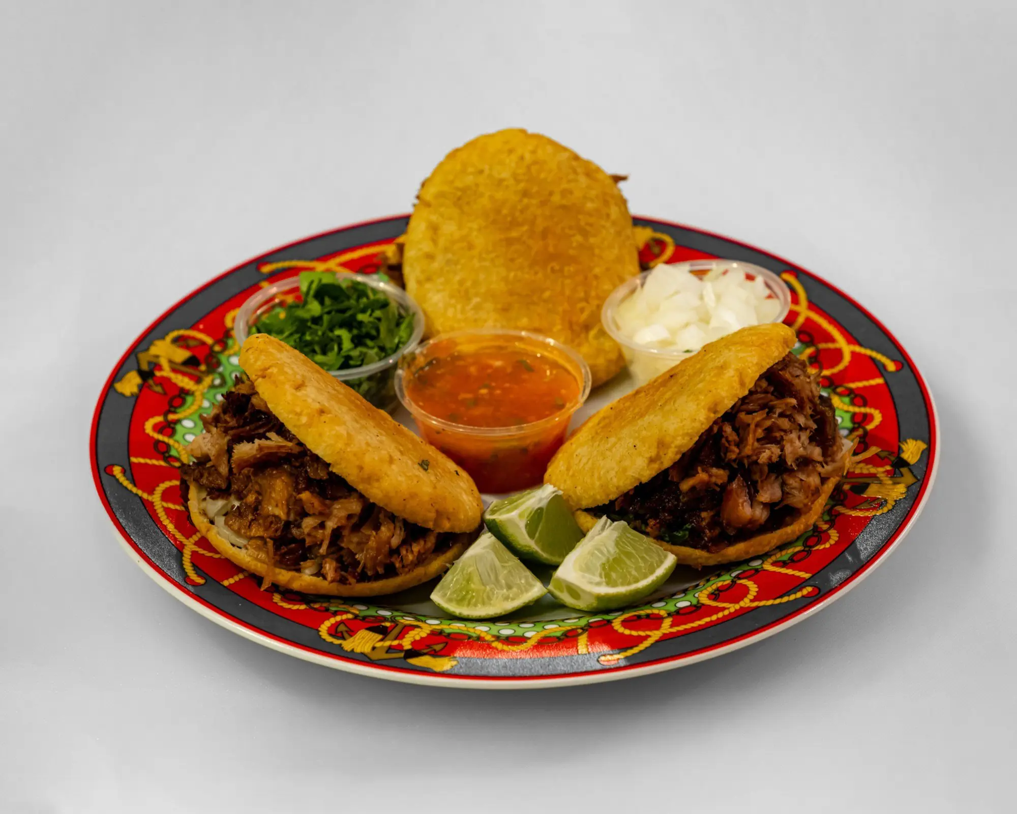 Lunch Gorditas (3) Pork Carnitas